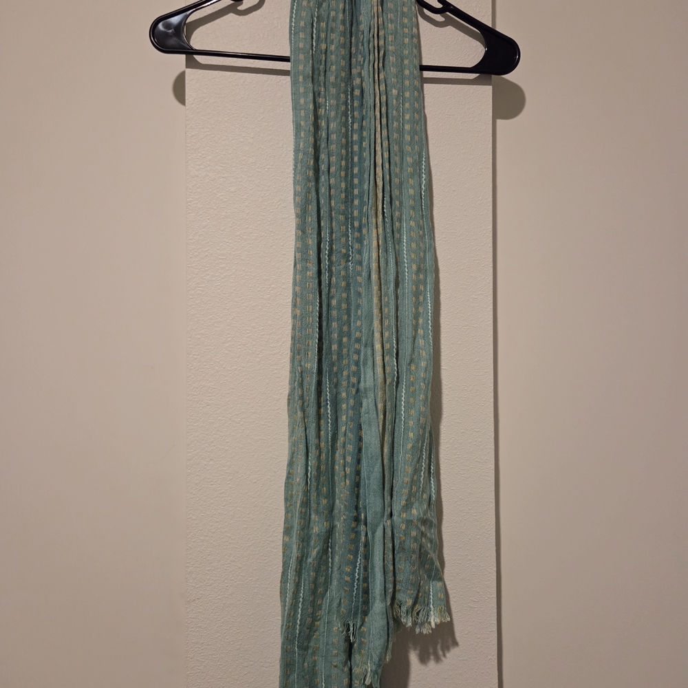 Cost Plus World Market Teal Scarf